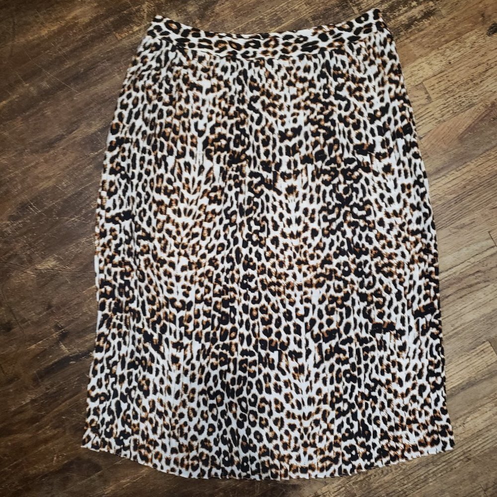 Express Cheetah Print Skirt